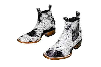 Aurora Cowhide Boots – Size 9.5 – Handmade Western Boots for Women