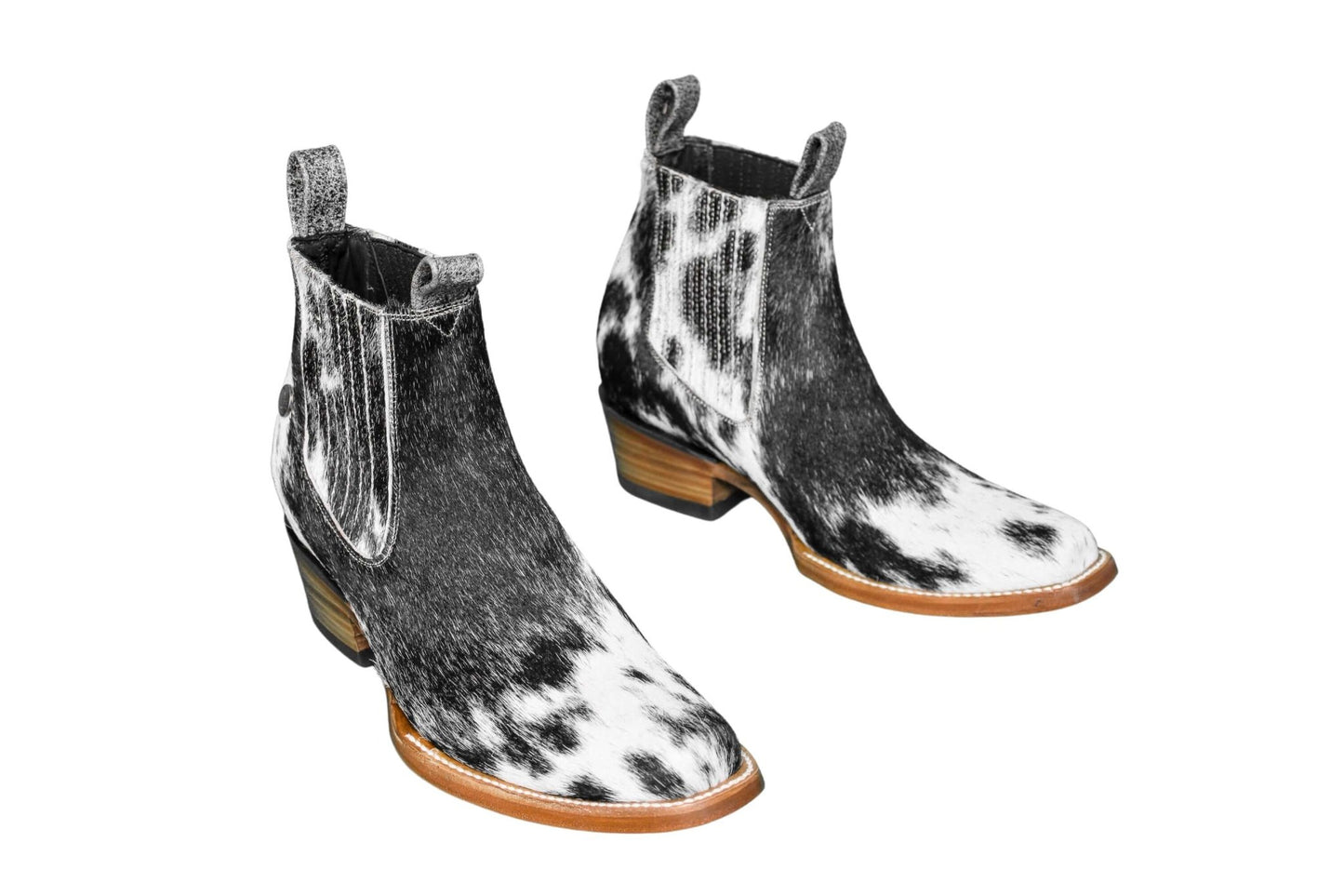Aurora Cowhide Boots – Size 9.5 – Handmade Western Boots for Women