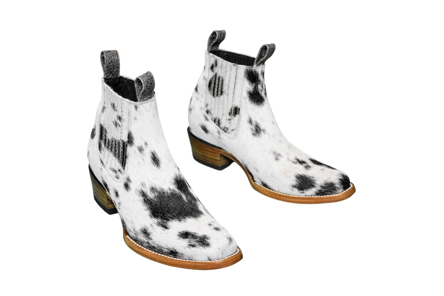 Aurora Cowhide Boots – Size 9.5 – Handmade Western Boots for Women