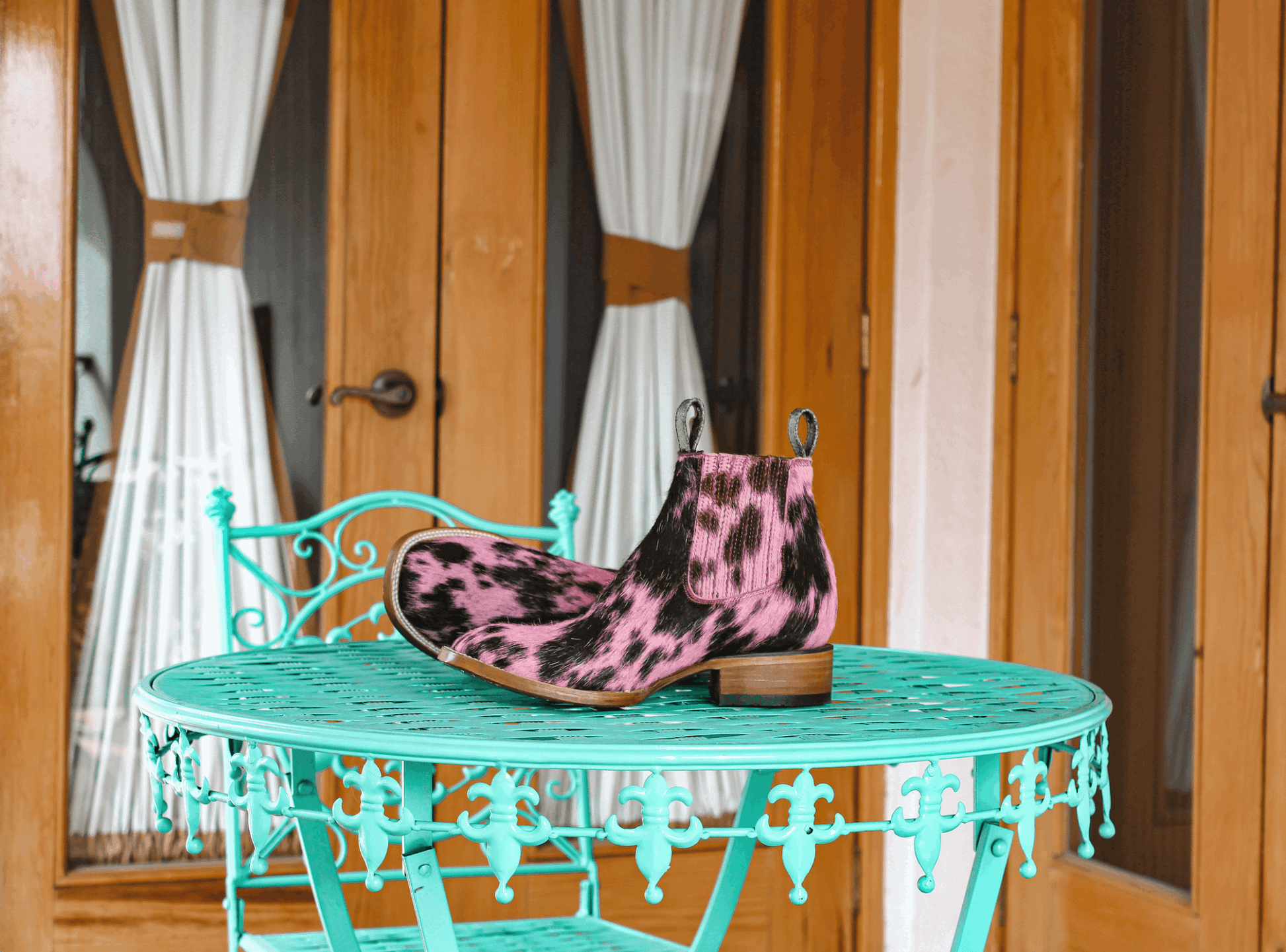The Aurora Pink Limited Edition - Handmade Western Boots for Women