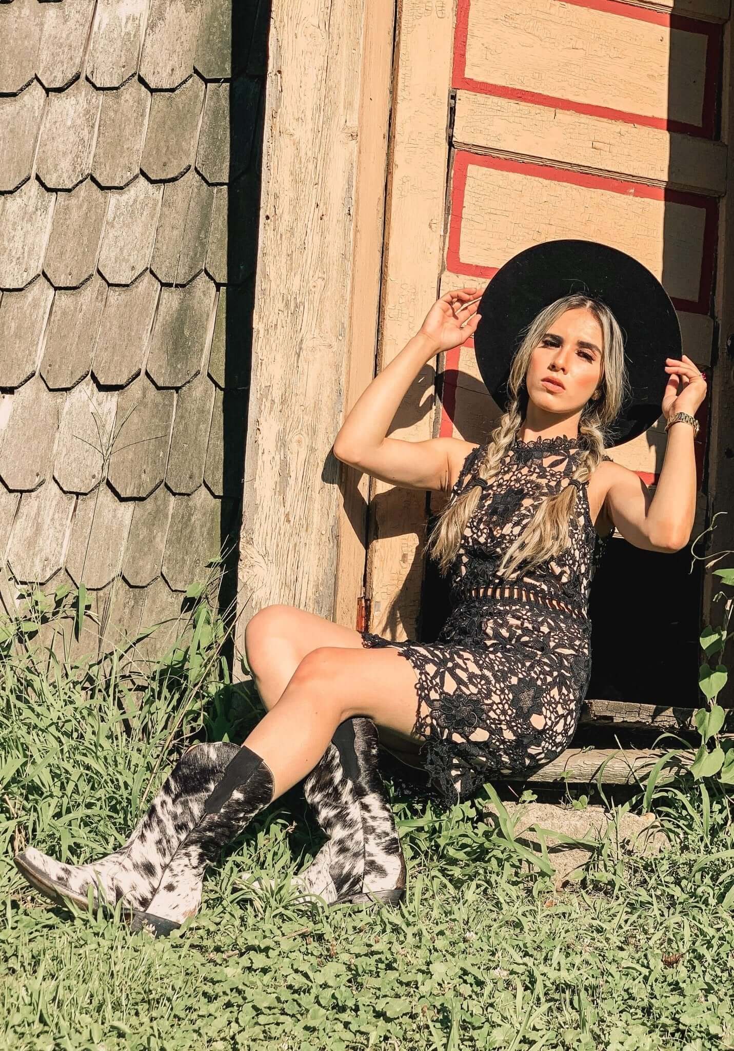 The Carmen Boots - Black & White - Wholesale - PREORDER - Stiefeld Boots