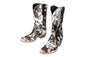 Carmen Tall Cowhide Boots – Hair-on Hide – Size 7.5 – Handmade Western Boots for Women