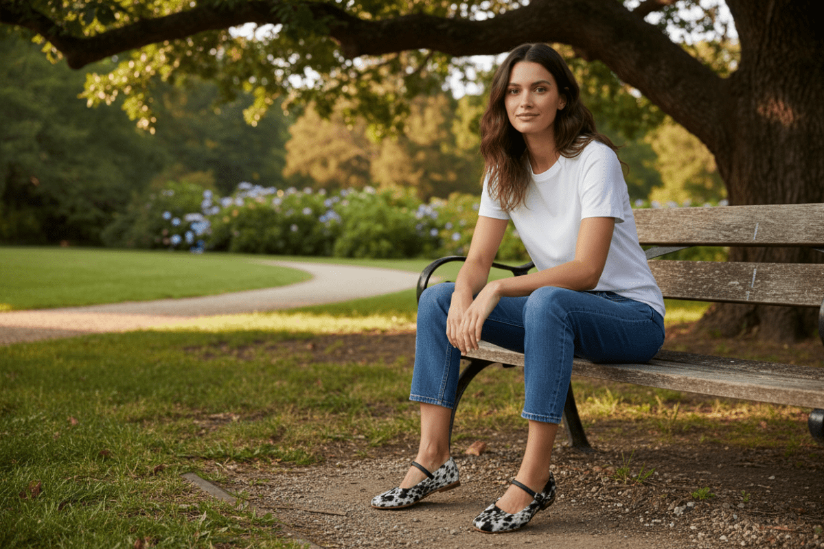 The Cassandra Cowhide Shoes – Size 6