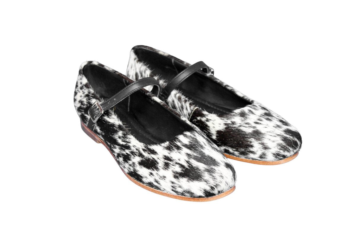 The Cassandra Cowhide Shoes – Size 8 - Stiefeld Boots
