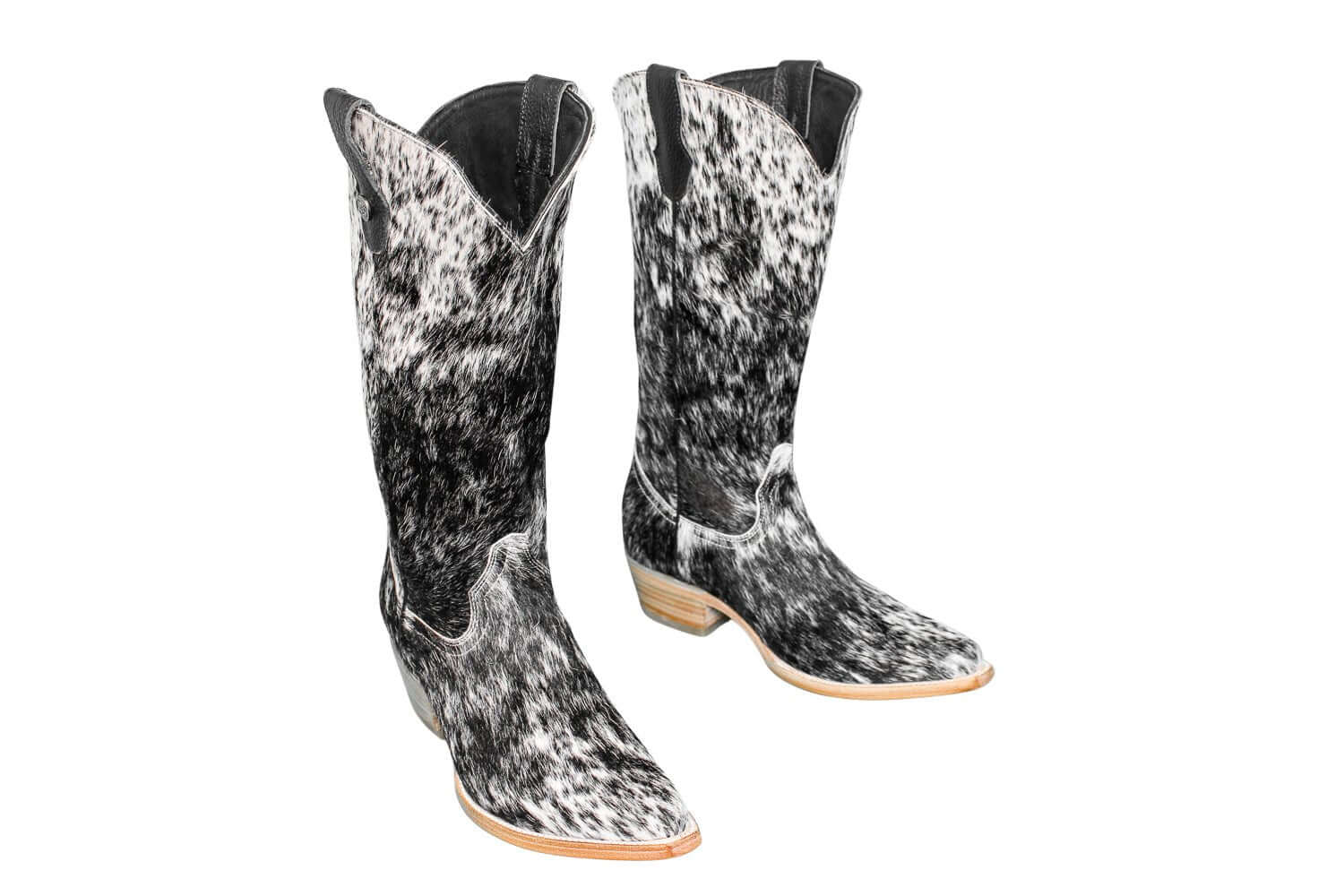 Dakota Cowhide Leather Boots - Size 10 - Western Style Footwear for Women