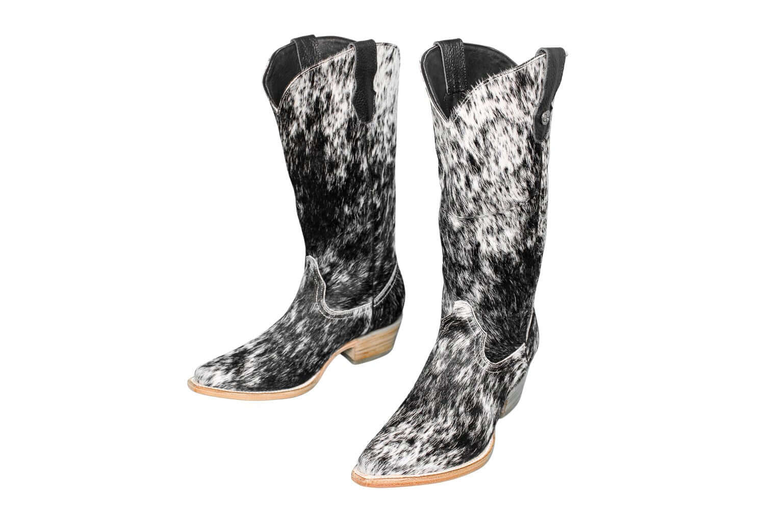 Dakota Cowhide Leather Boots - Size 10 - Western Style Footwear for Women