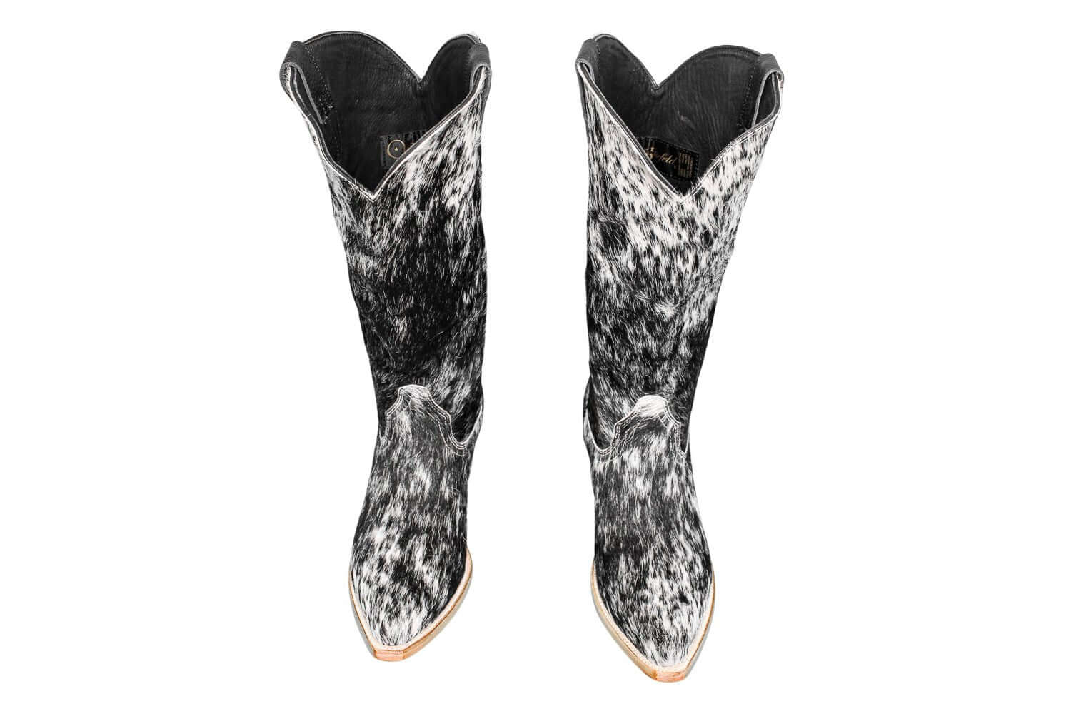 Dakota Cowhide Leather Boots - Size 10 - Western Style Footwear for Women
