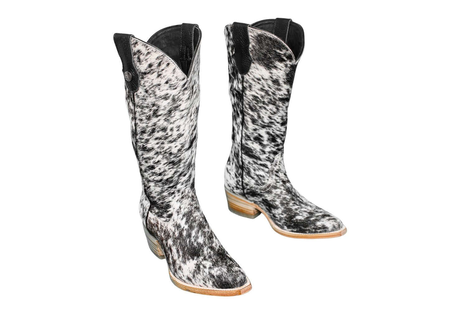 Dakota Cowhide Leather Boots - Size 6.5 - Western Style Footwear for Women
