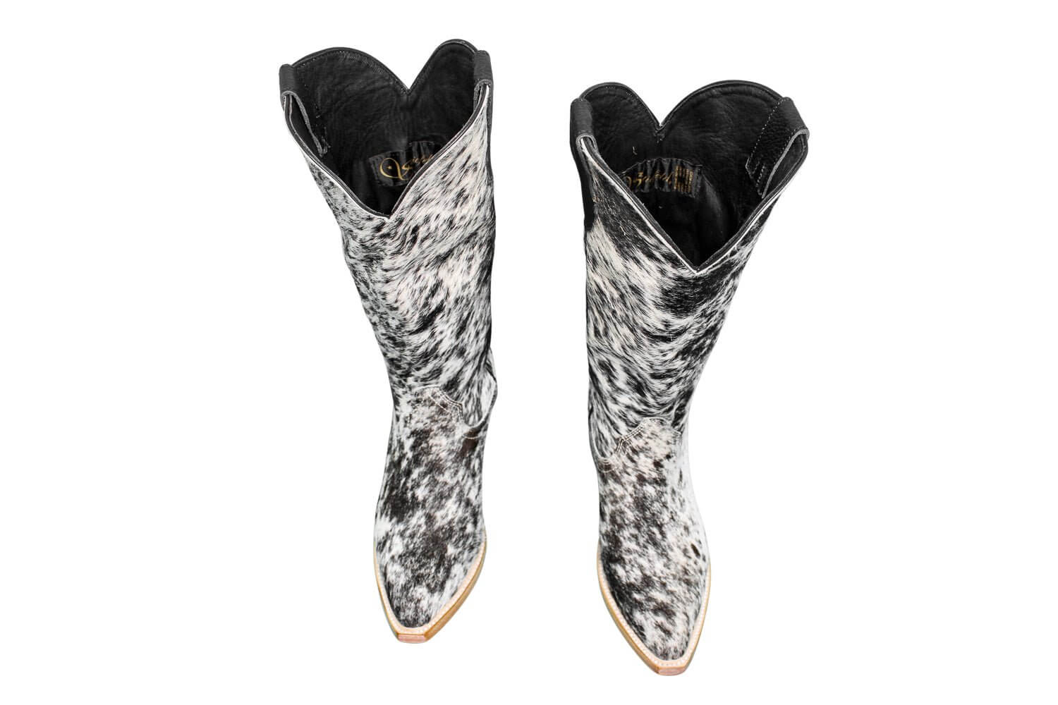 Dakota Cowhide Leather Boots - Size 6.5 - Western Style Footwear for Women