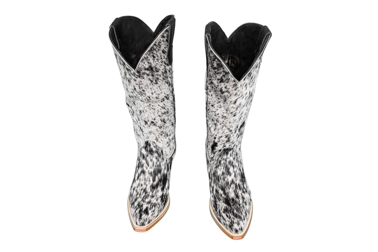 Dakota Cowhide Leather Boots - Size 7 - Western Style Footwear for Women