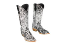 Dakota Cowhide Leather Boots - Size 7 - Western Style Footwear for Women