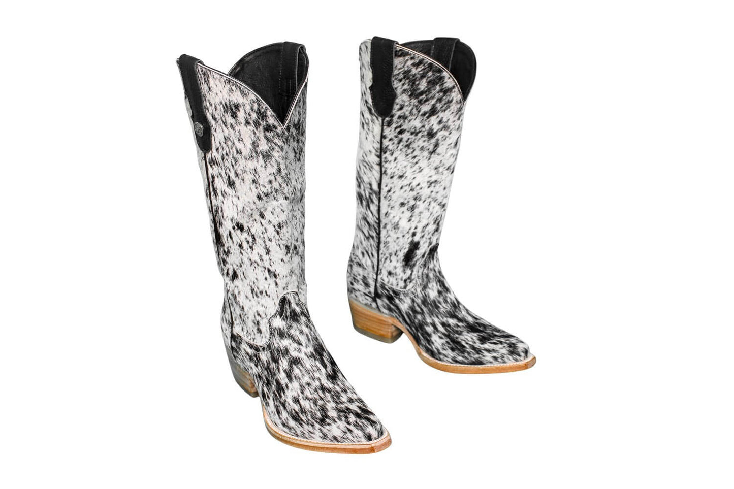 Dakota Cowhide Leather Boots - Size 7 - Western Style Footwear for Women