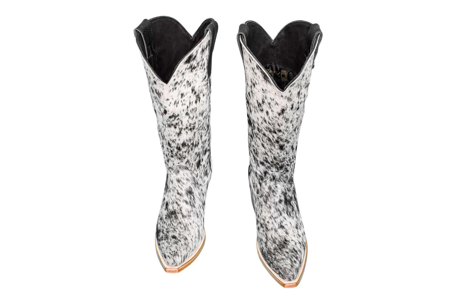 Dakota Cowhide Leather Boots - Size 7.5 - Western Style Footwear for Women