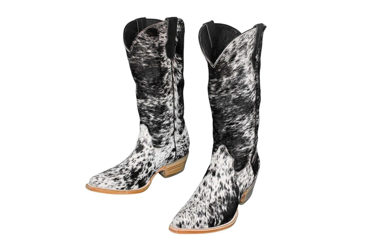 Dakota Cowhide Leather Boots - Size 8.5 - Western Style Footwear for Women