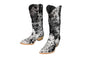 Dakota Cowhide Leather Boots - Size 8.5 - Western Style Footwear for Women