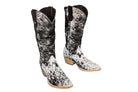 Dakota Cowhide Leather Boots - Size 8.5 - Western Style Footwear for Women