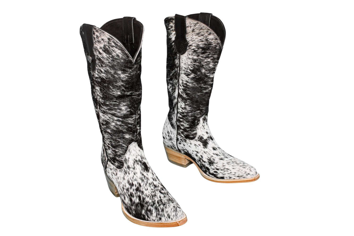 Dakota Cowhide Leather Boots - Size 8.5 - Western Style Footwear for Women