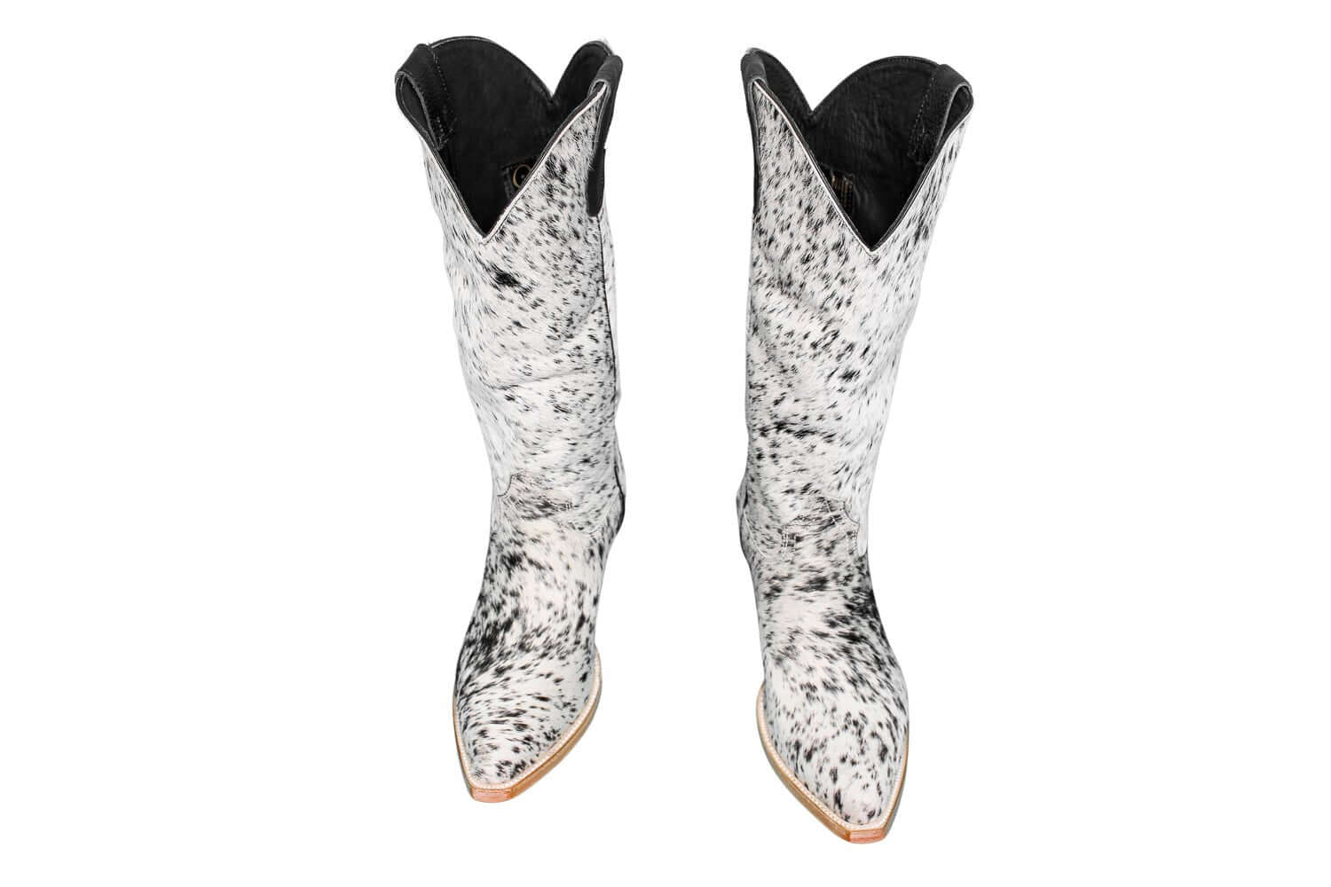 Dakota Cowhide Leather Boots - Size 9 - Western Style Footwear for Women