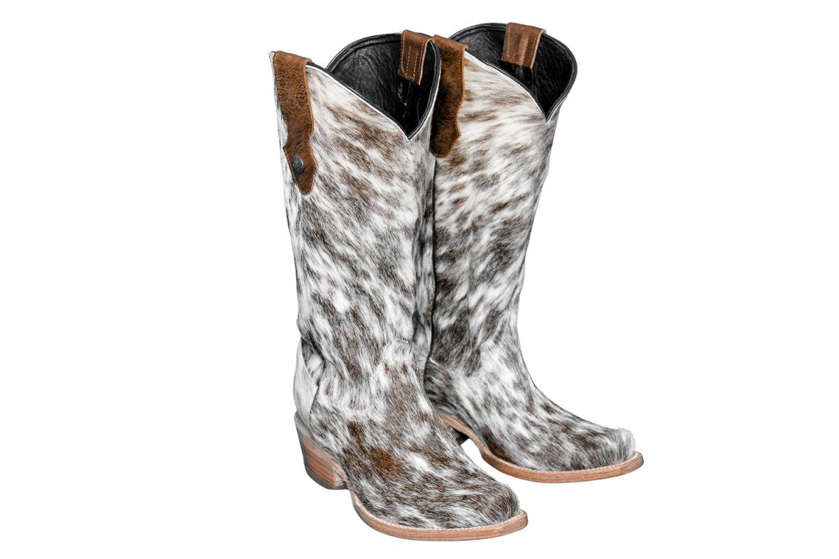 The Dakota Tall Cowhide Boots - Size 7 US - Stiefeld Boots