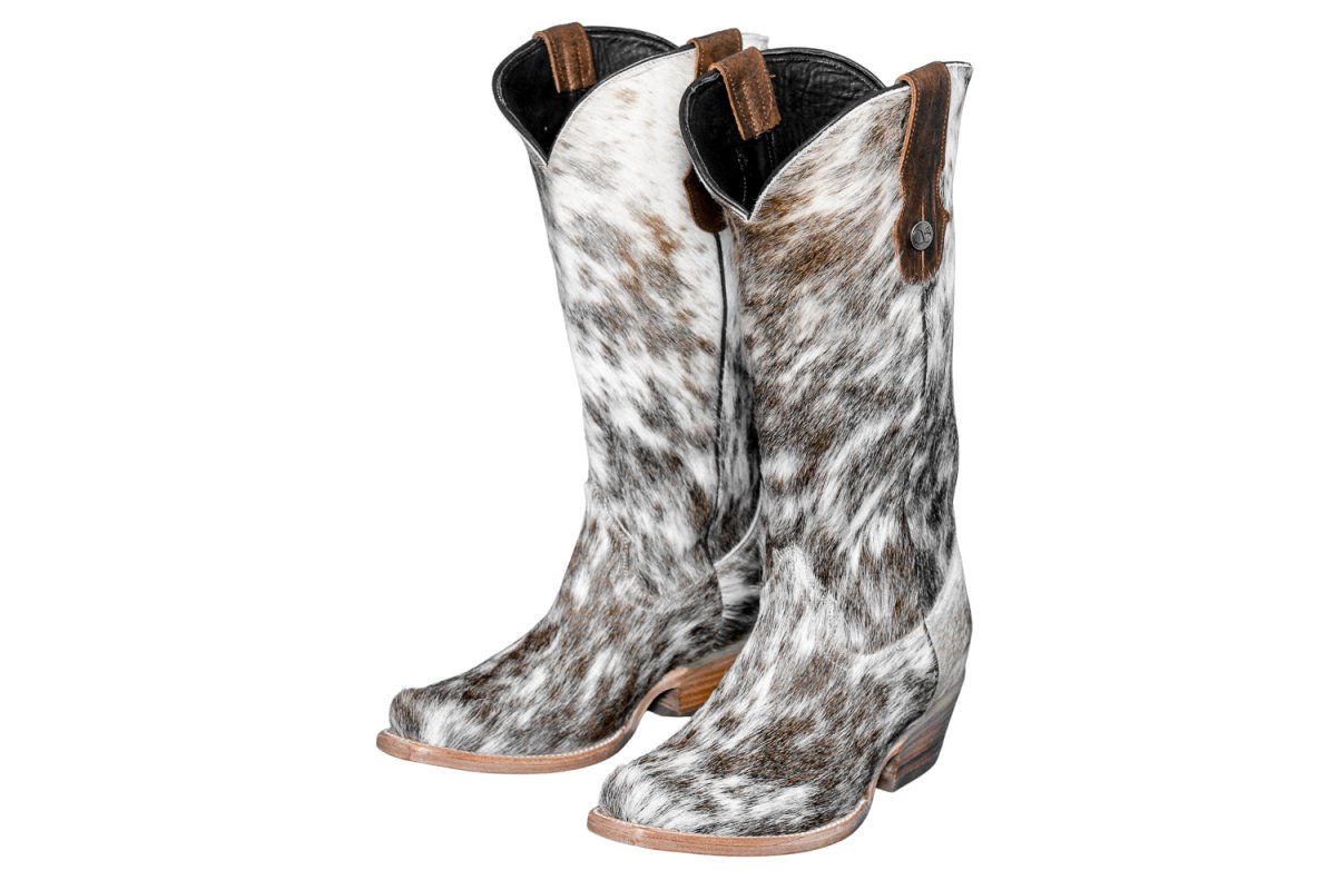 The Dakota Tall Cowhide Boots - Size 7 US - Stiefeld Boots