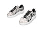 The Julia Cowhide Sneakers - Fur Cowhide Skin - Size 7.5
