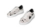 The Julia Cowhide Sneakers - Fur Cowhide Skin - Size 7.5