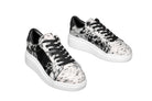 The Julia Cowhide Sneakers - Fur Cowhide Skin - Size 7.5