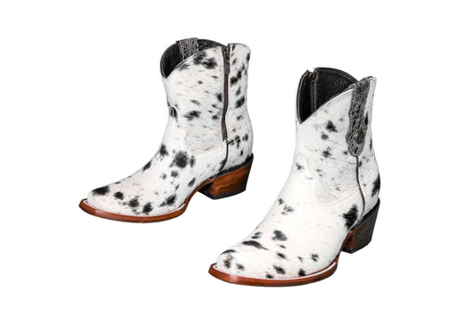 Loretta Cowhide Boots – Size 6.5 – Western Boots for Women