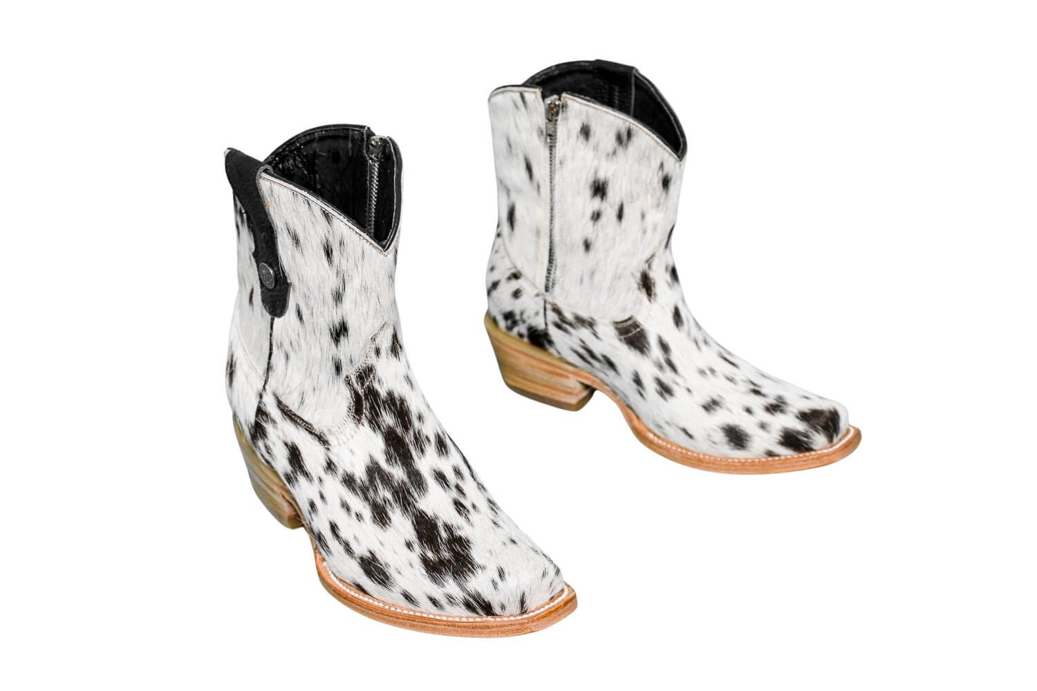 Loretta Cowhide Boots – Size 7 – Western Boots for Women