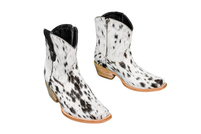 Loretta Cowhide Boots – Size 7 – Western Boots for Women