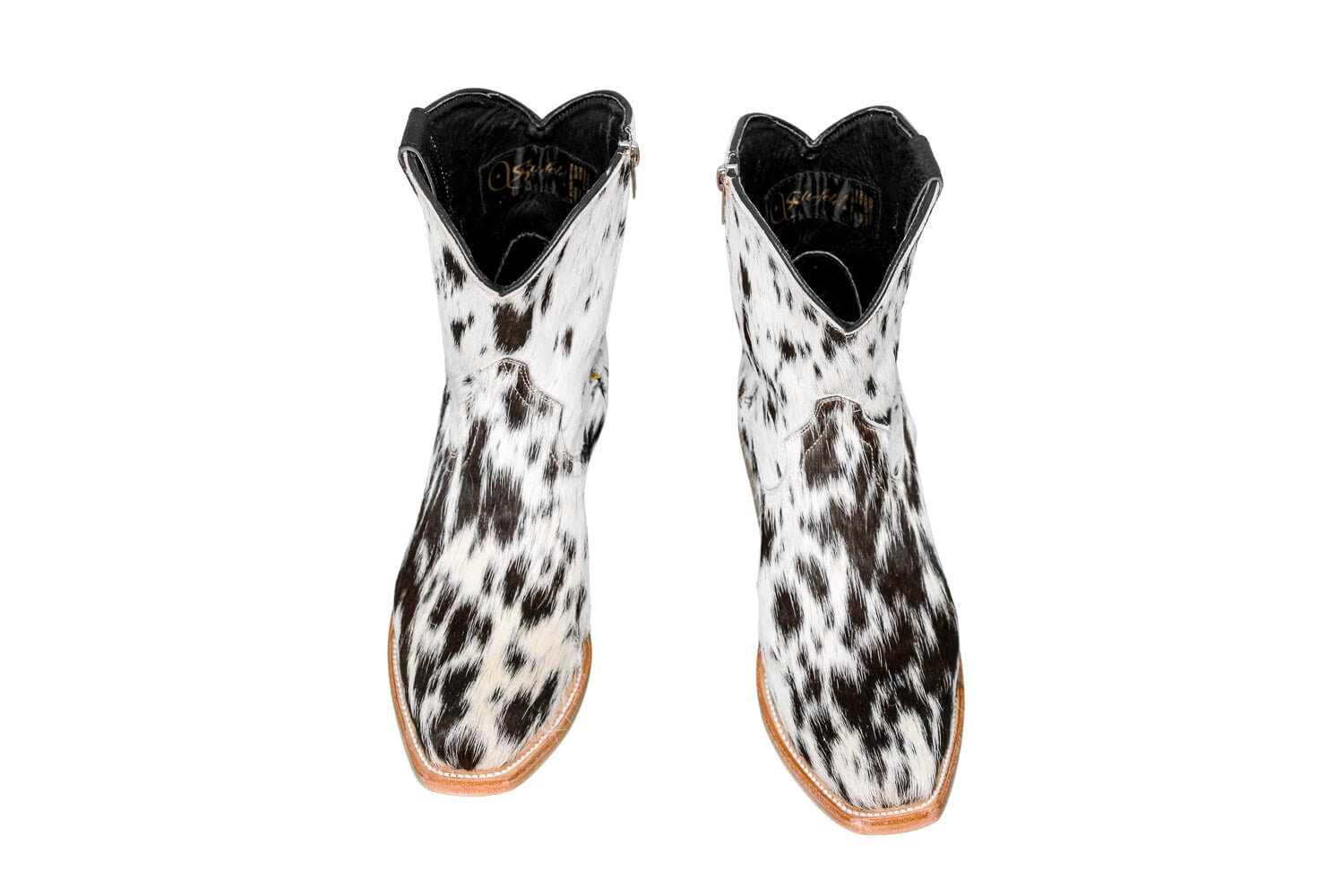 Loretta Cowhide Boots – Size 8 – Western Boots for Women