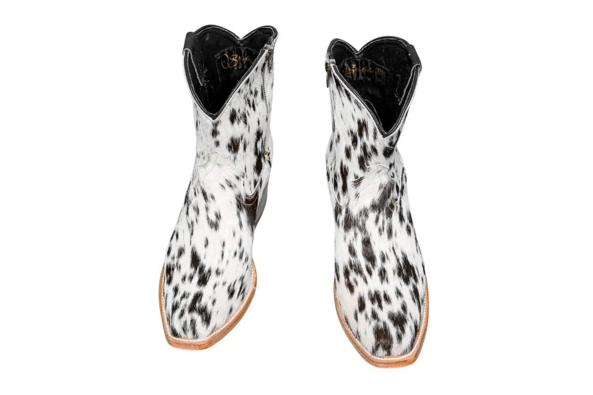 Loretta Cowhide Boots – Size 7.5 – Western Boots for Women