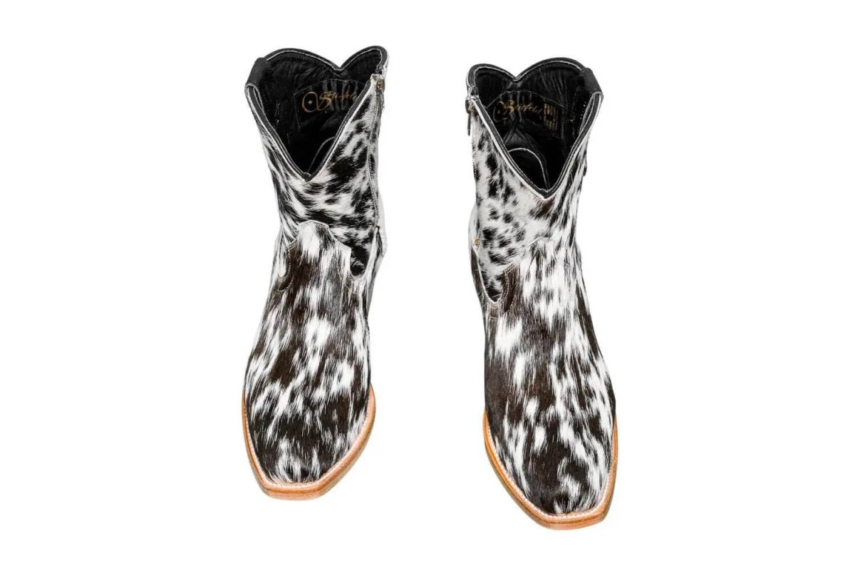 Loretta Cowhide Boots – Size 7.5 – Western Boots for Women
