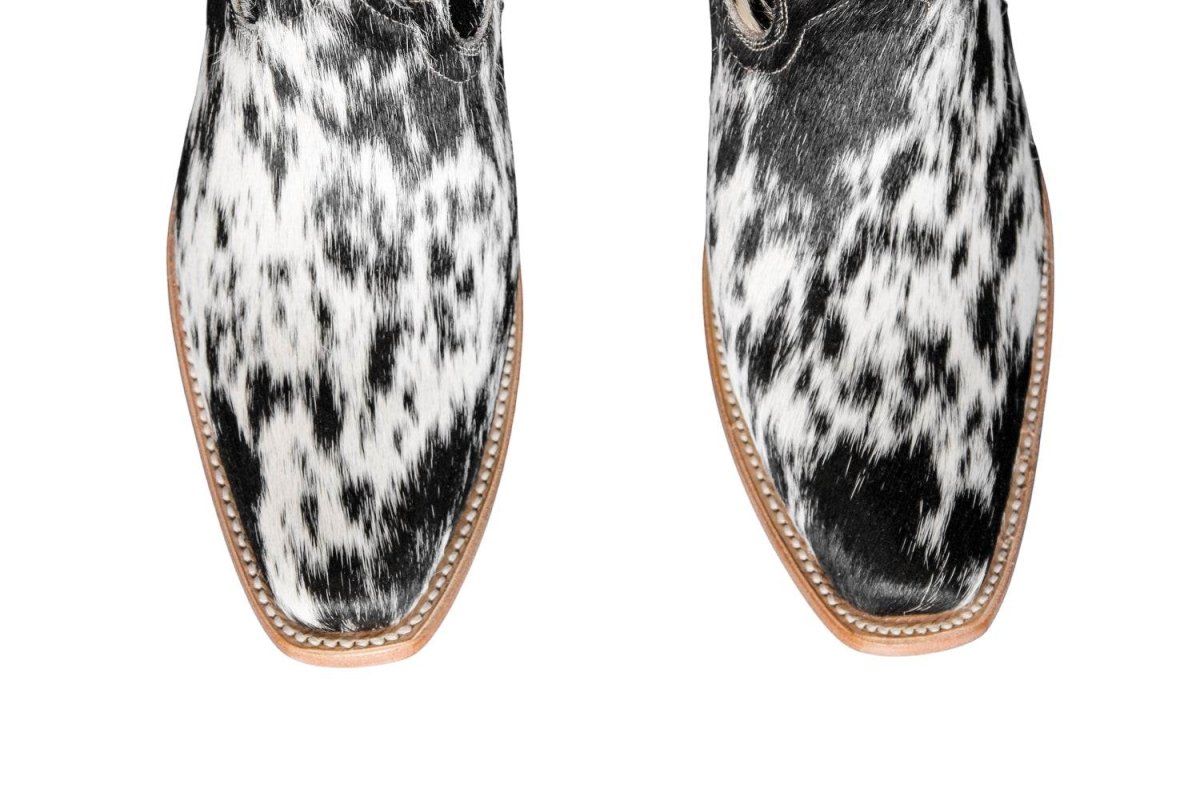 The Loretta Cowhide Boots - Size 8 US