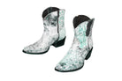 Loretta Cowhide Boots – Turquoise Collection – Western Boots for Women