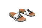 Tara Cowhide Slides Sandals - Women's Western Wear