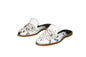 Abby Cowhide Mules – Hair-on Hide – Size 5 – Side View