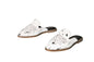 Abby Cowhide Mules – Hair-on Hide – Size 6 – Side View