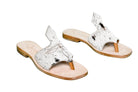 Handmade Western cowhide flip flops for women – size 8