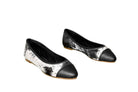 Mia Cowhide Ballerina Flats – Handmade Hair-on Hide Shoes - Size 6