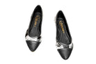 Mia Cowhide Ballerina Flats – Handmade Hair-on Hide Shoes - Size 6