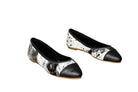 Mia Cowhide Ballerina Flats – Handmade Hair-on Hide Shoes - Size 6