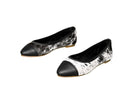 Mia Cowhide Ballerina Flats – Handmade Hair-on Hide Shoes - Size 6