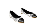 Mia Cowhide Ballerina Flats – Handmade Hair-on Hide Shoes - Size 7