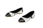 Mia Cowhide Ballerina Flats – Handmade Hair-on Hide Shoes - Size 7