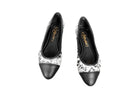 Mia Cowhide Ballerina Flats – Handmade Hair-on Hide Shoes - Size 9