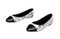 Mia Cowhide Ballerina Flats – Handmade Hair-on Hide Shoes - Size 9