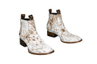 Aurora Cowhide Boots – Size 11.5 – Handmade Western Boots for Women