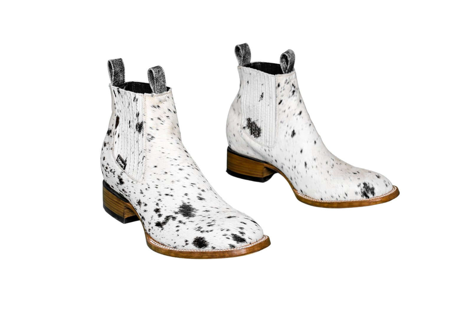 Aurora Cowhide Boots – Size 12 – Handmade Western Boots for Women