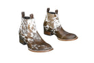 Aurora Cowhide Boots – Size 12.5 – Handmade Western Boots for Women